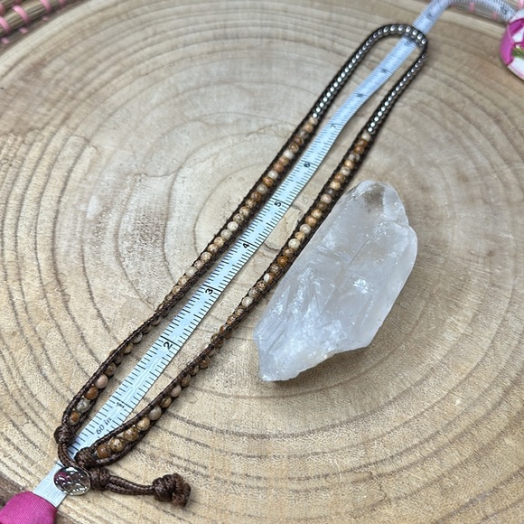 Rustic Cuff bracelet double wrap - Picture 5 of 6